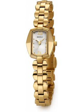 Women's White Dainty Analog Quartz Stainless Steel Fashion Waterproof Watches